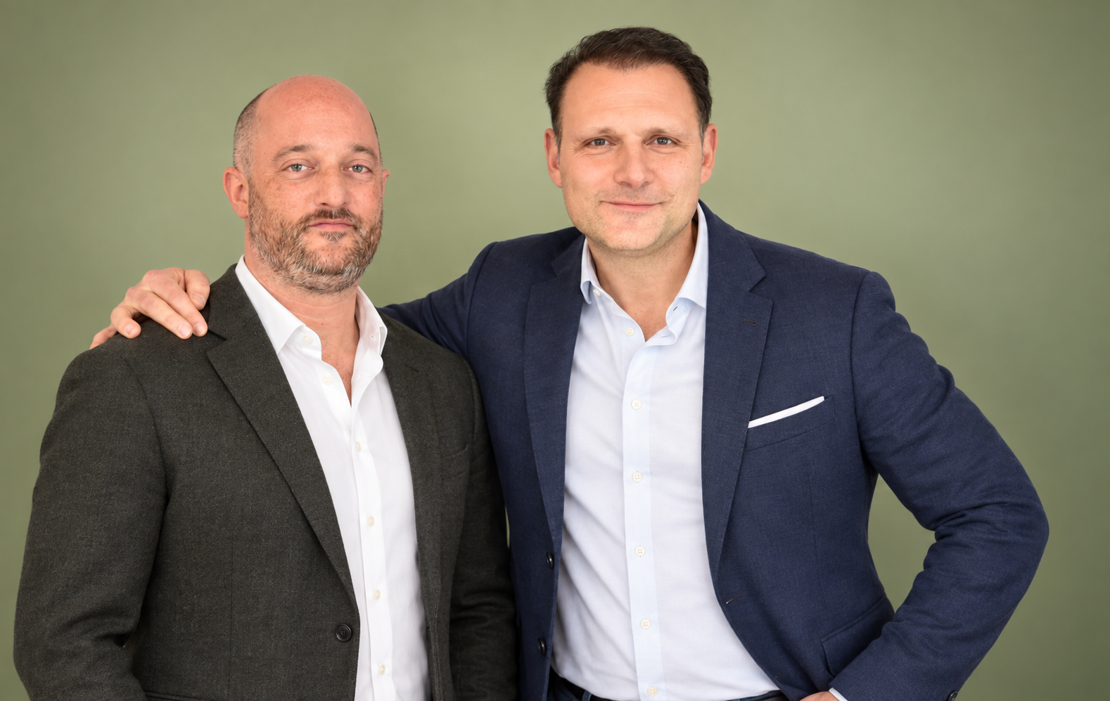 Mitchell Silva en Erard le Beau de Hemricourt, medeoprichters van Esperity